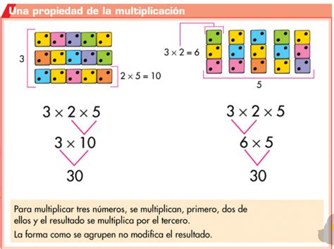 multiplicación de 3 ejemplos.